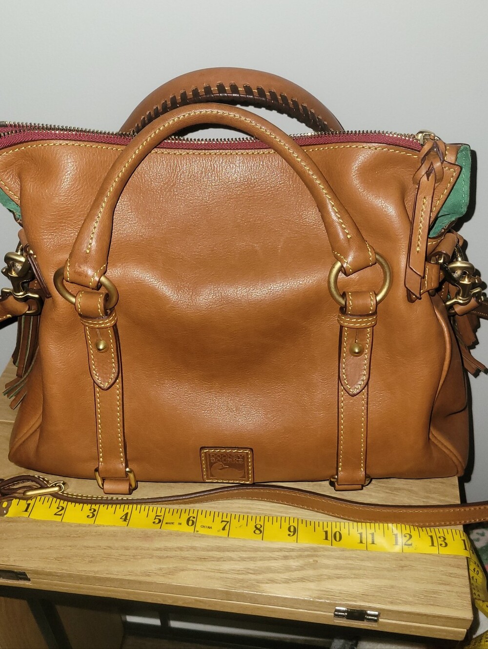 Dooney & Bourke Florentine satchel - Picture 7 of 8